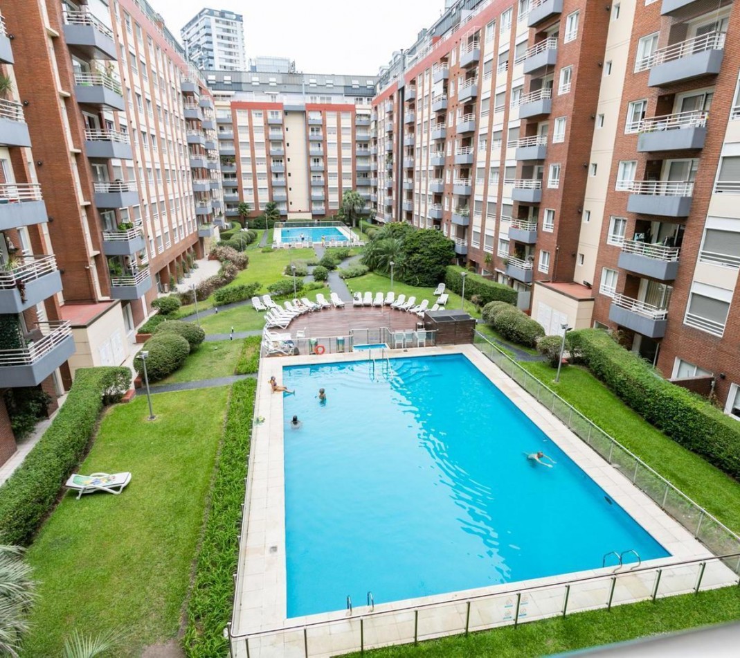 Departamento en alquiler 2 ambientes 1 dormitorio sin muebles ubicado en el complejo Terrazas de Puerto Madero